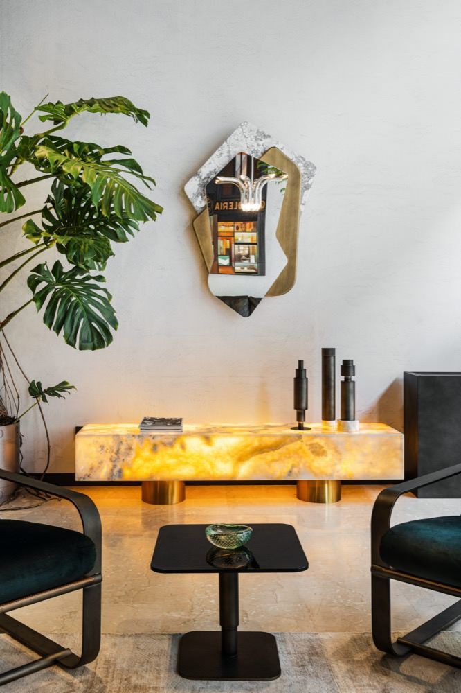 Interior detail of the Daytona Home showroom