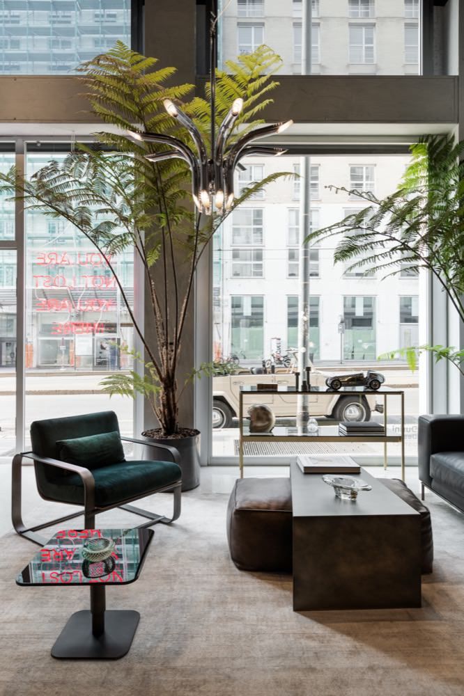 Interior detail of the Daytona Home showroom