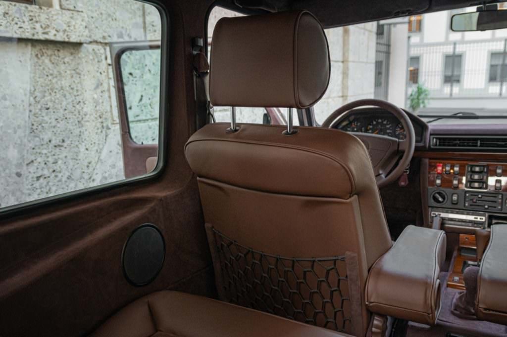 Mercedes G Class series W463 in golden brown