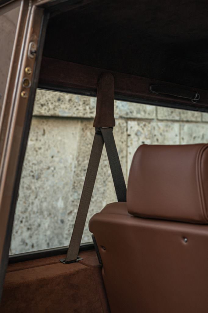 Mercedes G Class series W463 in golden brown