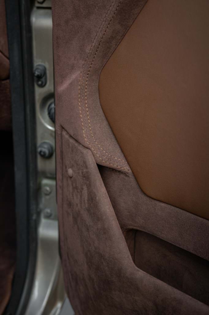 Mercedes G Class series W463 in golden brown