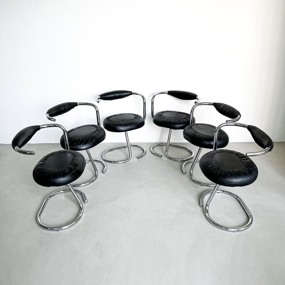 Giotto_Stoppino_Cobra_Dining_Chairs_Set Cobra Chair by Giotto Stoppino (1967)