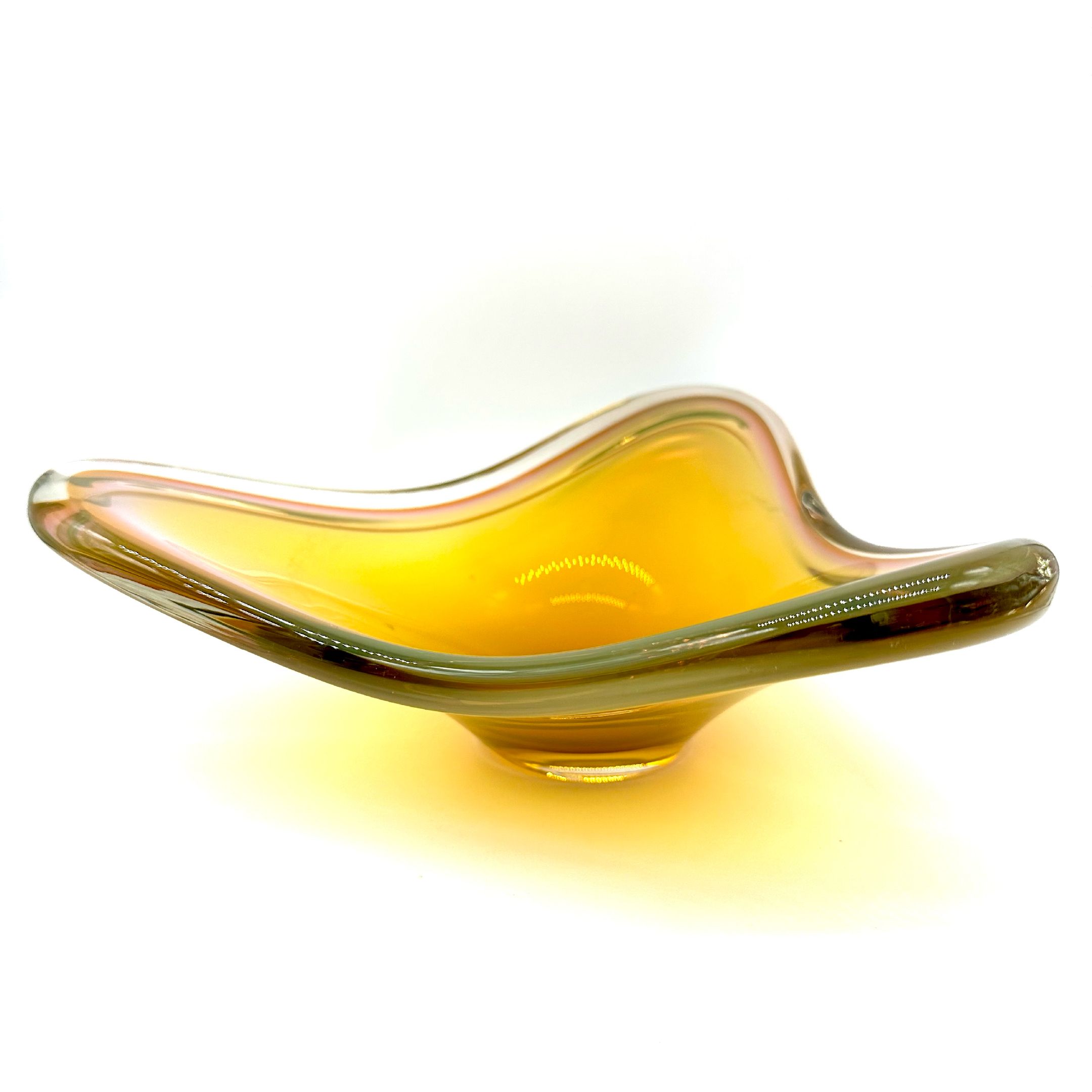 置物 Murano , antique Vintage Blue Murano Glass Vase, 1960s for sale at Pamono