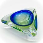 Vintage Murano Glass Bowl / Ashtray – Sommerso Technique