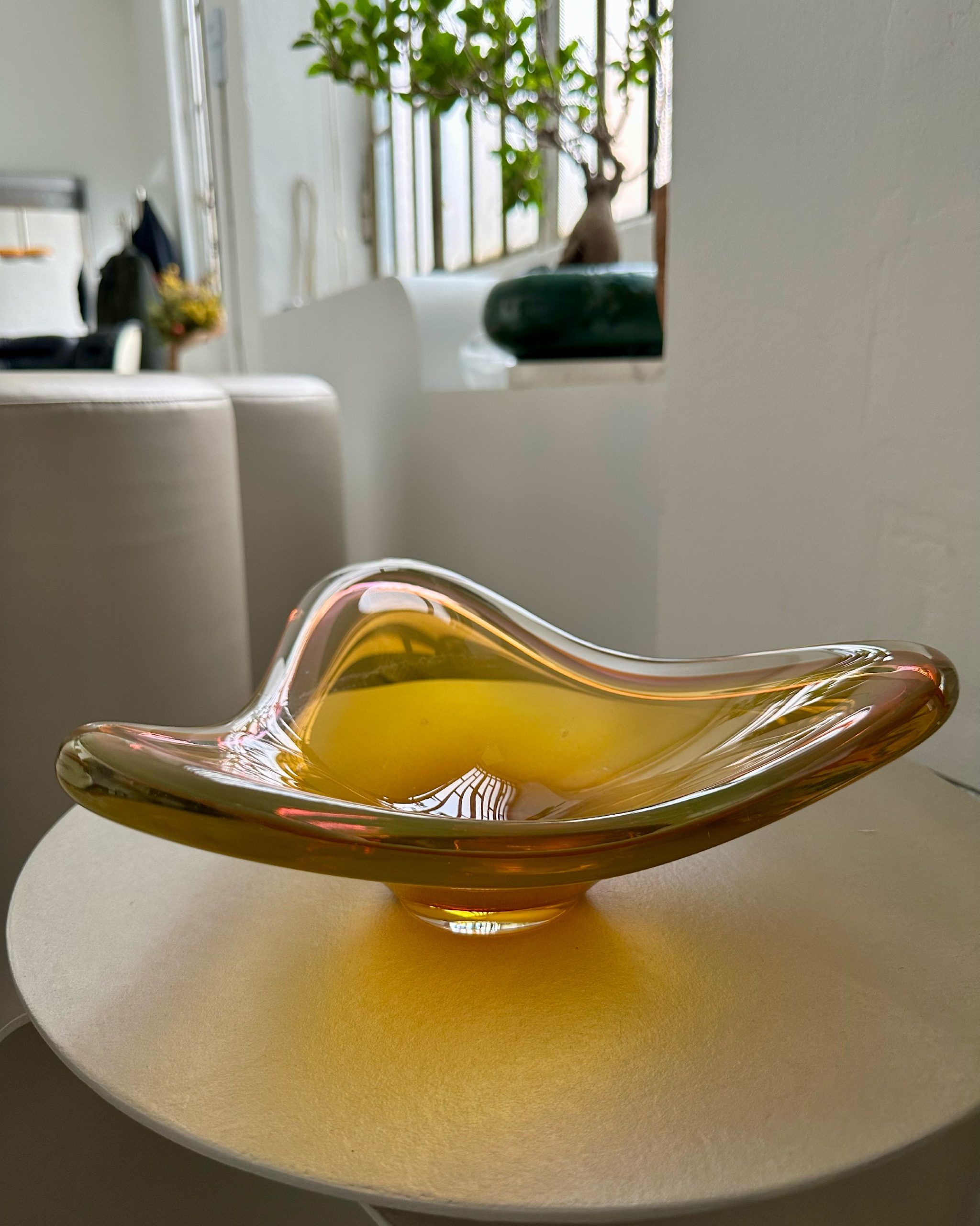 MURANO ムラノ イエロー ミルフィオリ お碗 皿 MURANO ムラノ ミルフィオリ グラス MURANO ムラノ ミルフィオリ