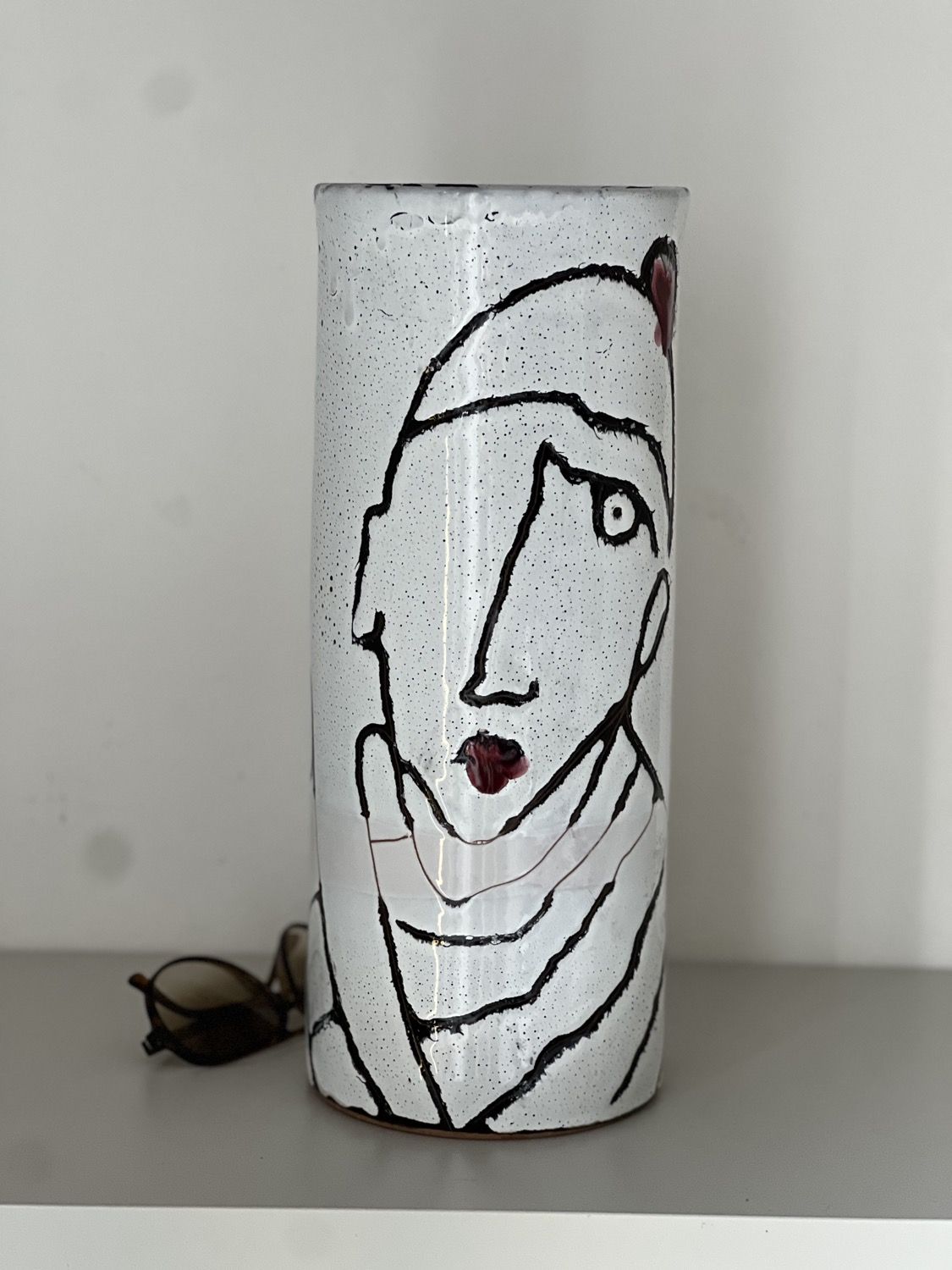 Spinzi-Decorative-Ceramic-Vase-Hand-Painted-Antonio-Marras-1