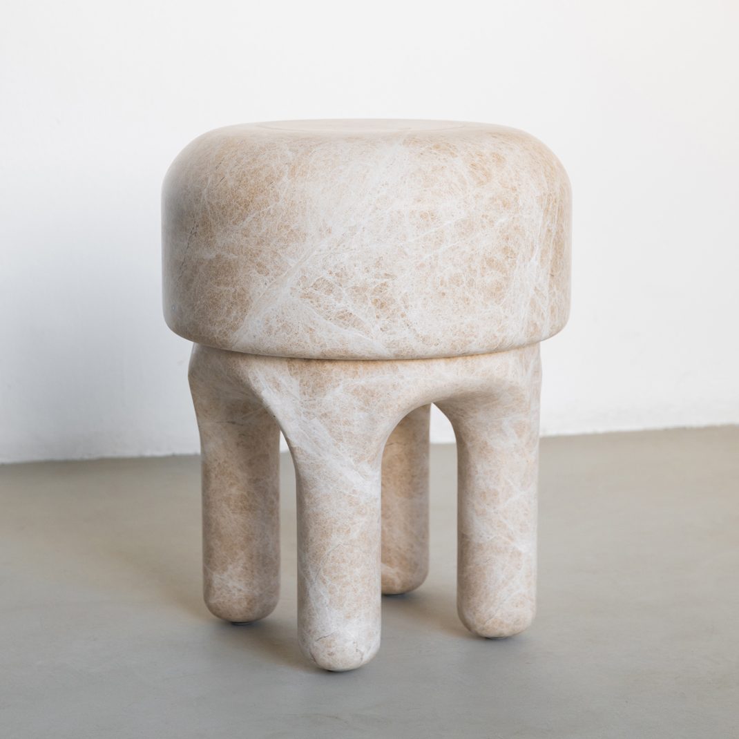 Medusa-Spinzi_AMP9566 Medusa Marble stool / side table